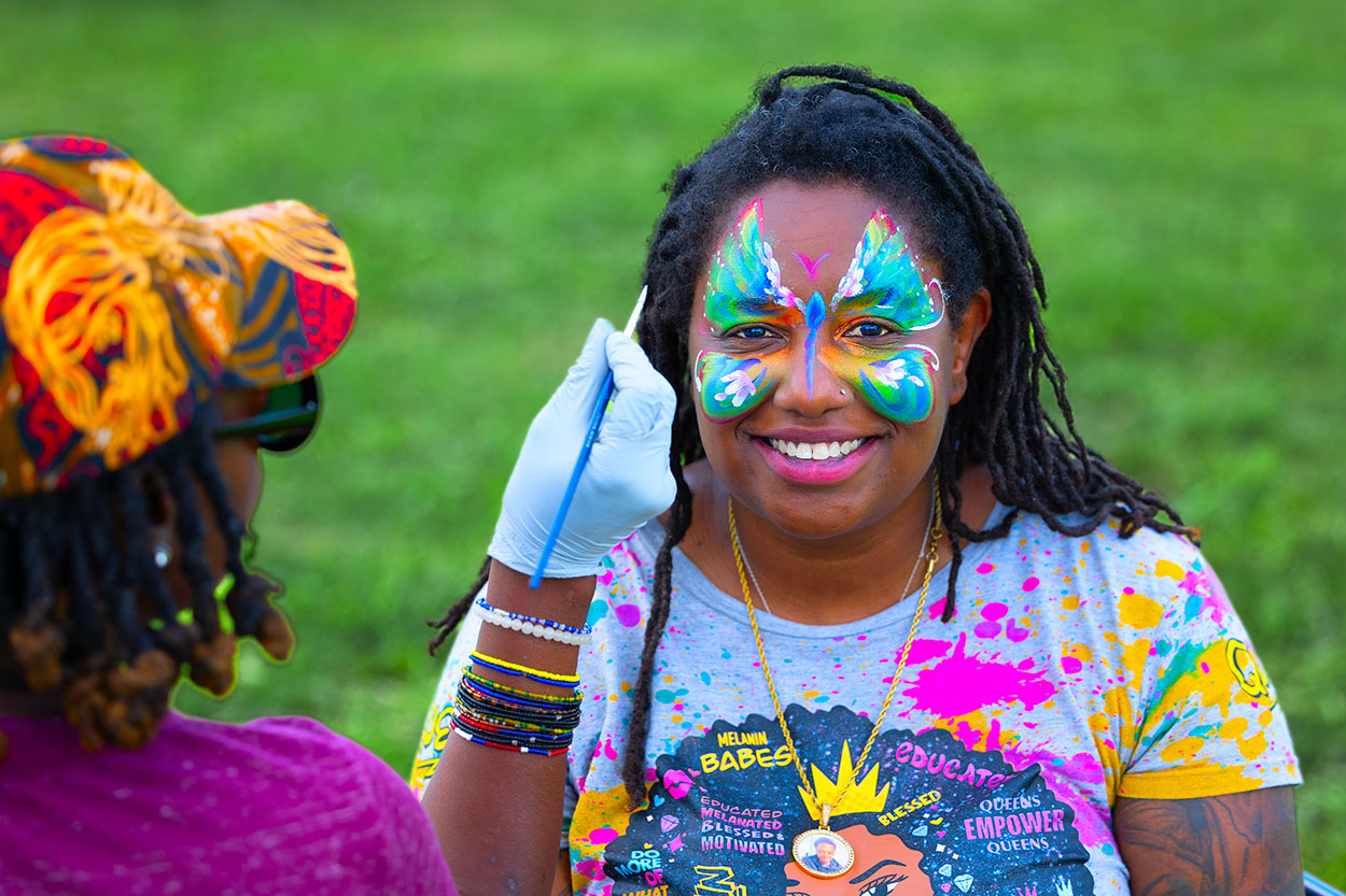 Approximately 250 residents, families and friends from the neighborhood enjoyed bounce houses, a water slide, foam bubbles, various games, face painting, food, live music and more. Children in attendance were thrilled to see Woody from the Toy Story movies at the party. Attendees were able to connect and enjoy the day together, further strengthening community bonds.