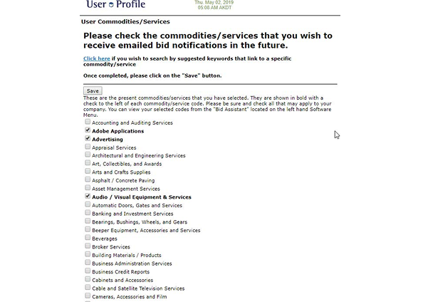Photo of Slide 5 of Vendor Registration Process